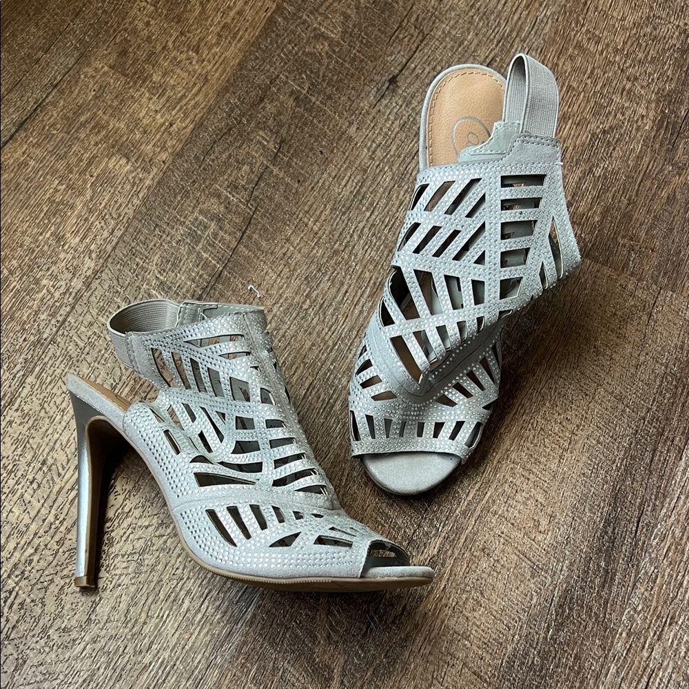 Candie’s Silver Heels